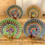 Swarovski Taşlı Figür Tavuskuşu